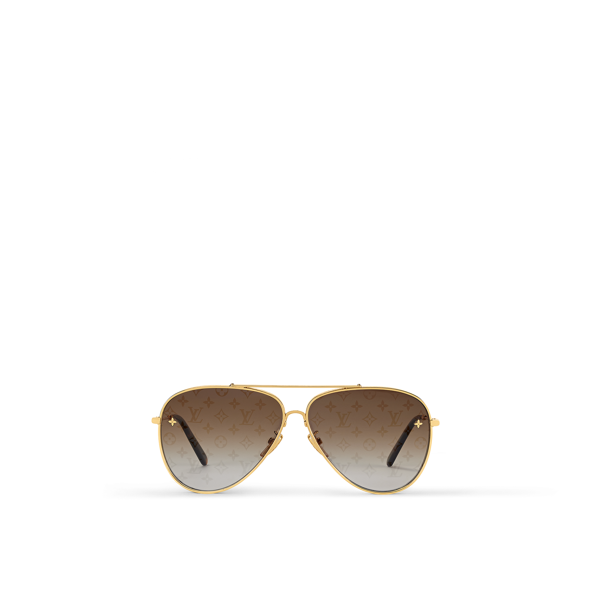 Louis vuitton sunglasses with lv hot sale on lens